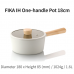 Neoflam - FIKA 18cm IH單柄湯鍋連蓋 (白色)
