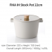 Neoflam - FIKA 22cm IH雙耳高身湯鍋連蓋 (白色) Neoflam - FIKA 22cm IH雙耳高身湯鍋連蓋 (白色)