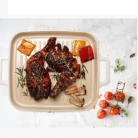 Neoflam - FIKA 28cm IH坑紋燒烤盤 (白色)