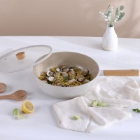 Neoflam - FIKA 30cm IH單柄炒鍋 (連蓋) (白色)