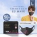 【現貨】Smart Eco EU Mask三層防護口罩50個/盒(成人/兒童-黑白色) - 韓國製