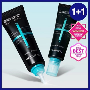 (SALE~26.03.31) MEDIHEAL Madecassoside Derma Cream積雪草修護面霜50ml+50ml | Olive Young優惠套裝