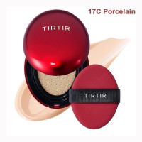 TIRTIR持久光彩遮瑕氣墊粉底SPF40 PA++ 18g (17C Porcelain)
