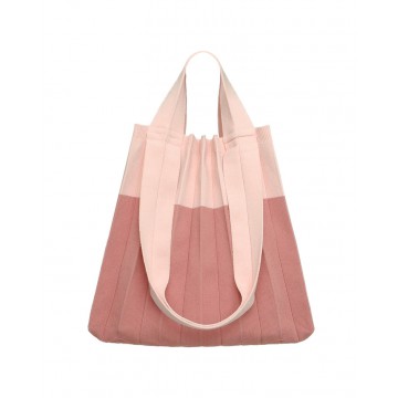 PLEATSMAMA Two-Way Shopper Bag Indi Pink