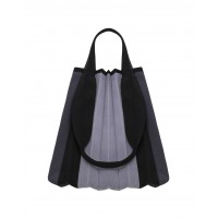 PLEATSMAMA Two-Way Shopper Bag Black