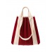PLEATSMAMA Two-Way Shopper Bag Red