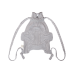 PLEATSMAMA New Bow Backpack Glitter Sliver PLEATSMAMA New Bow Backpack Glitter Sliver