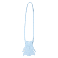PLEATSMAMA Mini Cross Bow Bag Light Blue