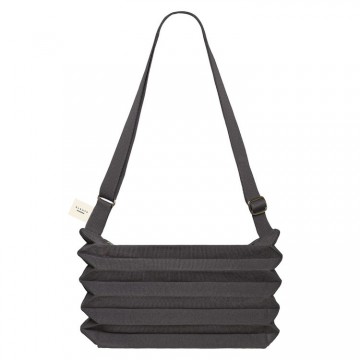PLEATSMAMA New Sacoche Bag Charcoal