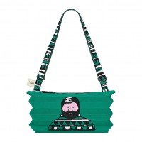 PLEATSMAMA Sacoche Bag Superfiction Edition Turkey Green