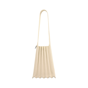 PLEATSMAMA Light Shoulder Bag Ivory