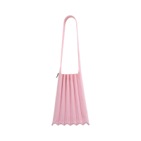 PLEATSMAMA Light Shoulder Bag Light Pink