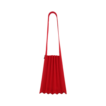 PLEATSMAMA Light Shoulder Bag Red
