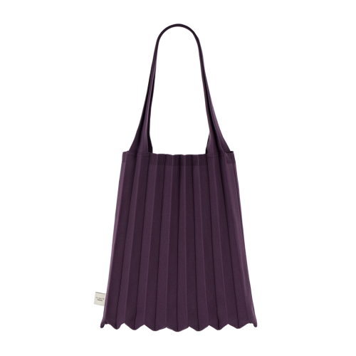 PLEATSMAMA New Shoulder Bag Deep Purple