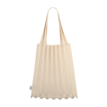 PLEATSMAMA New Shoulder Bag Ivory