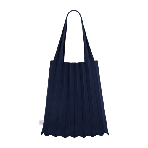PLEATSMAMA New Shoulder Bag Navy PLEATSMAMA New Shoulder Bag Navy