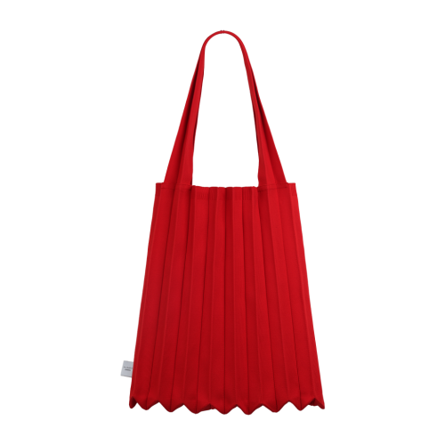 PLEATSMAMA New Shoulder Bag Red PLEATSMAMA New Shoulder Bag Red