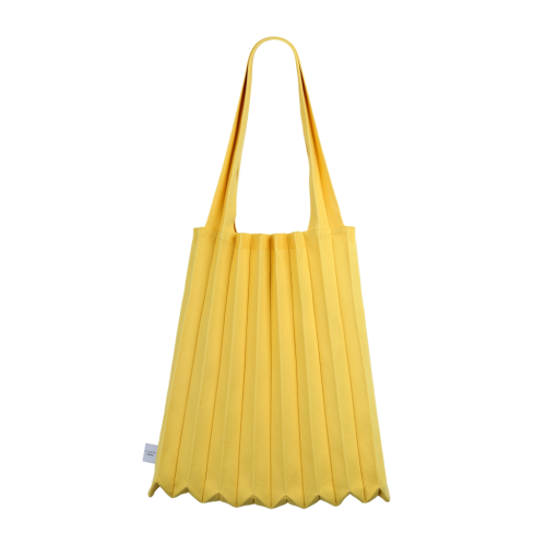 PLEATSMAMA New Shoulder Bag Yellow PLEATSMAMA New Shoulder Bag Yellow