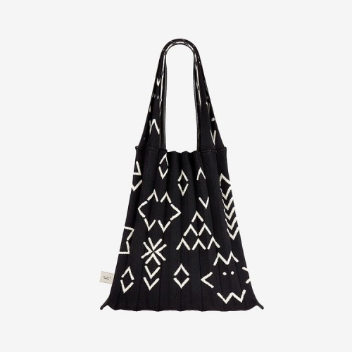 PLEATSMAMA Rebranding Edition Shoulder Bag Black