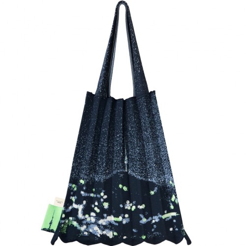PLEATSMAMA Shoulder Bag Seoul Edition Midnight