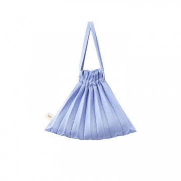 PLEATSMAMA Mini Bubble Bag Blue