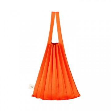 PLEATSMAMA Mini Tote Bag Orange