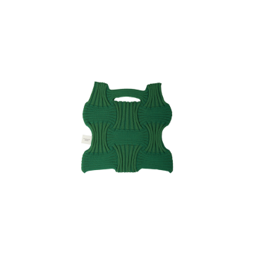 PLEATSMAMA New Bow Bag Green