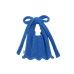 PLEATSMAMA Poodle Micro Bag Blue