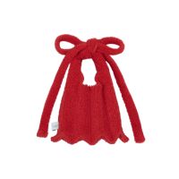 PLEATSMAMA Poodle Micro Bag Red
