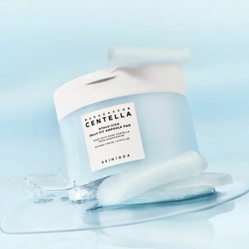 SKIN1004 Hyalu-Cica Jelly-Fit Ampoule Pad 透明質酸果凍精華棉片60片 | 官方授權-香港認可零售商